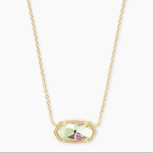 Kendra Scott Dichroic Elisa Necklace Gold